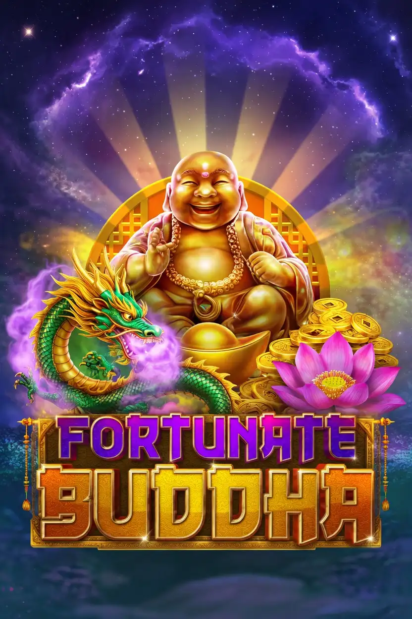 Fortunate Buddha slot game with golden Buddha and dragon